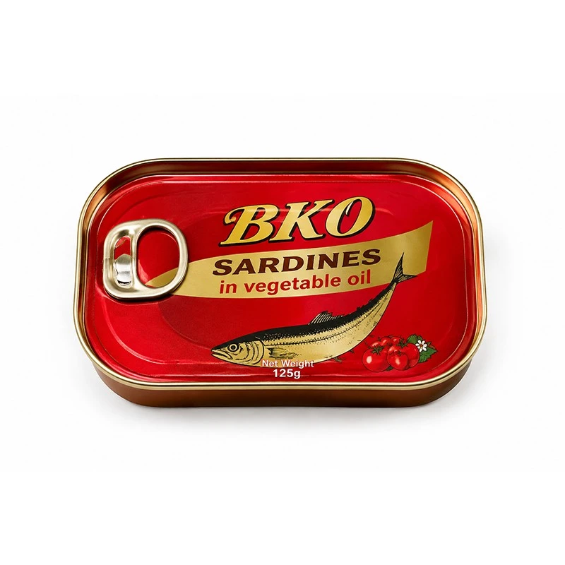 Canned Sardine In Vegetable Oil